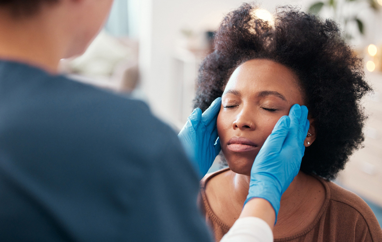 Rhinoplasty consultation
