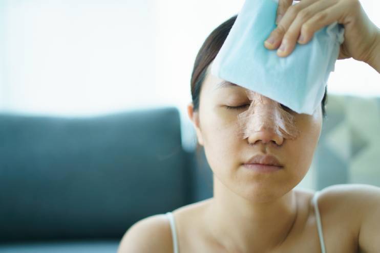 Swelling After Rhinoplasty