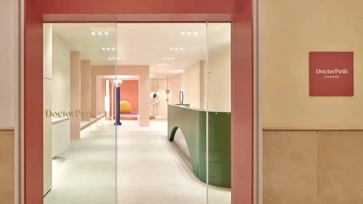 Entrance of DoctorPetit Myeongdong on the 2nd floor of the Sejong Hotel