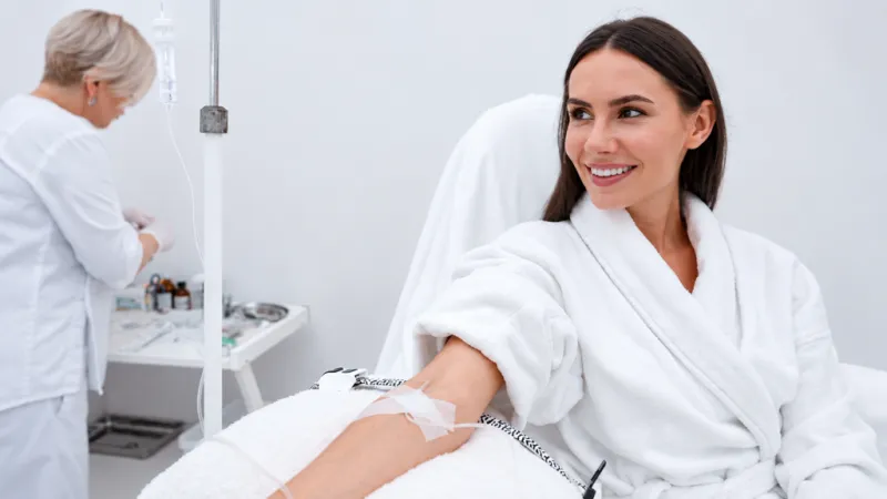 Nutrient IV Therapy (Glutathione / Cinderella / Garlic / NAD+ IV)